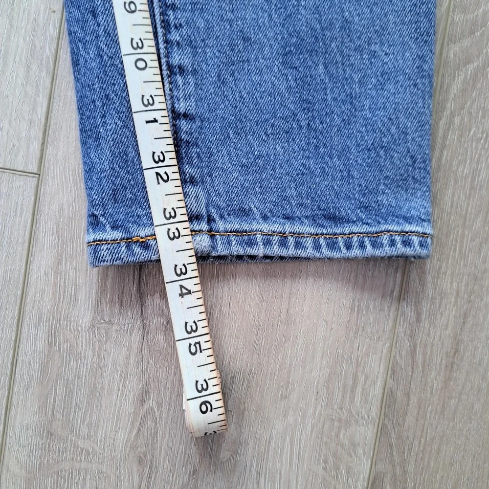 Abercrombie & Fitch Jeans Mens 32x34 Blue Vintage Stretch 90's Slim Light Wash